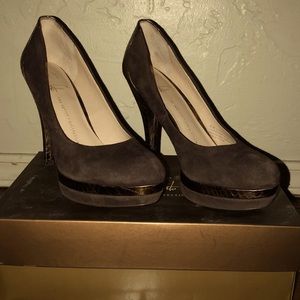 Franco Sarto platform heels 👠 in chocolate brown